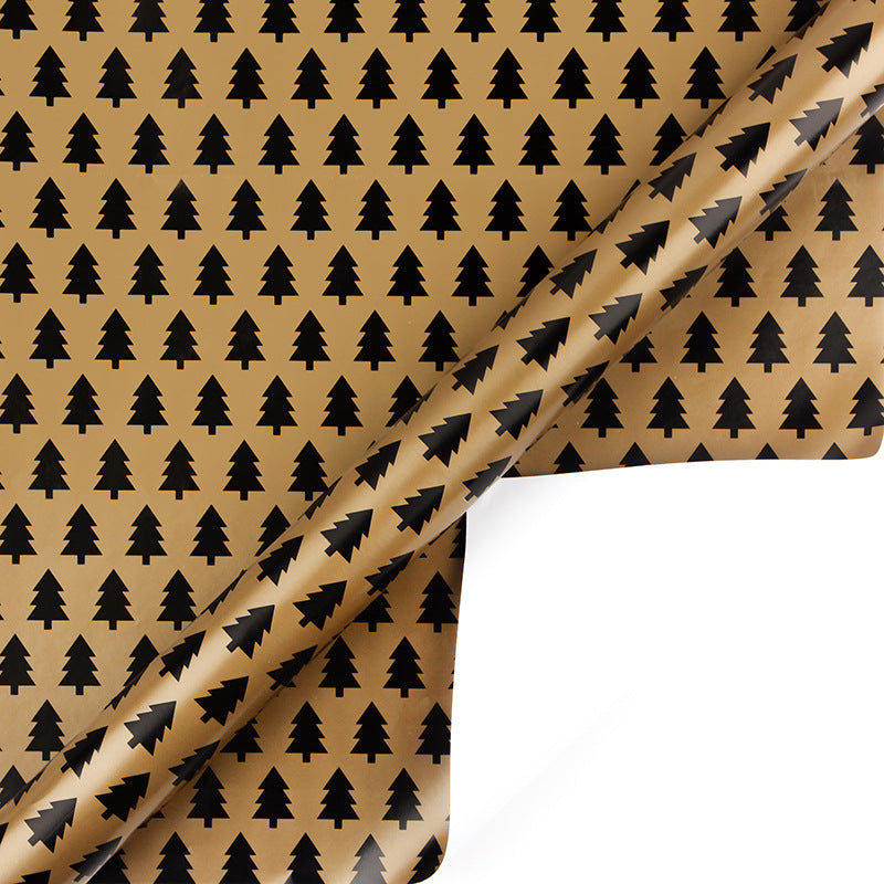 Minimalist Bronze Gold Polka Dot Gift Wrapping Paper