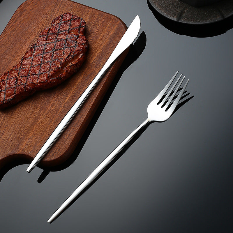 Stainless Steel Portuguese Cutlery Set for Dining