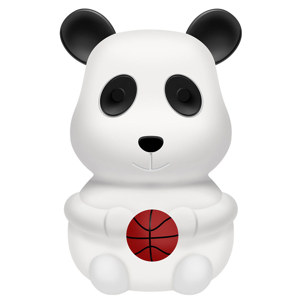 Silicone Charging Color-Changing Panda Night Light