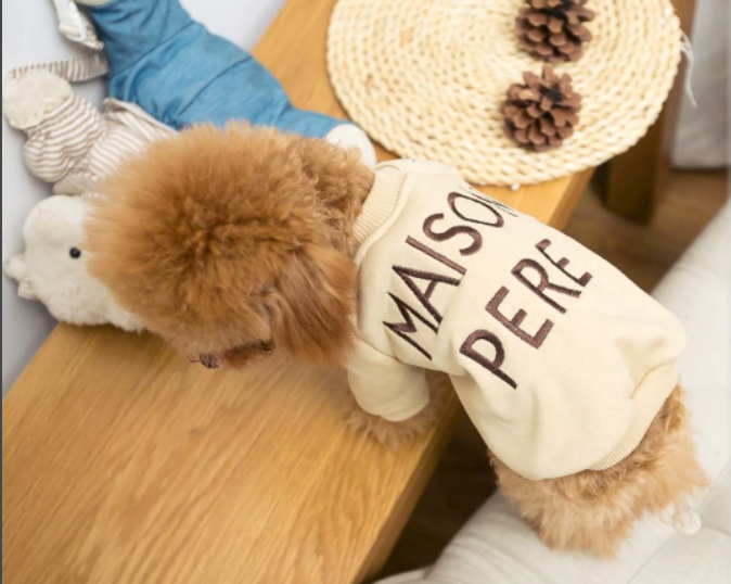 Pet Parent Embroidered Cotton Sweater