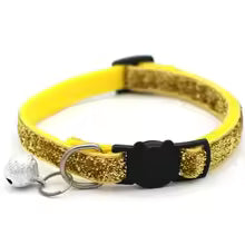 Adjustable Cat Collar with Bell, 19–32 cm