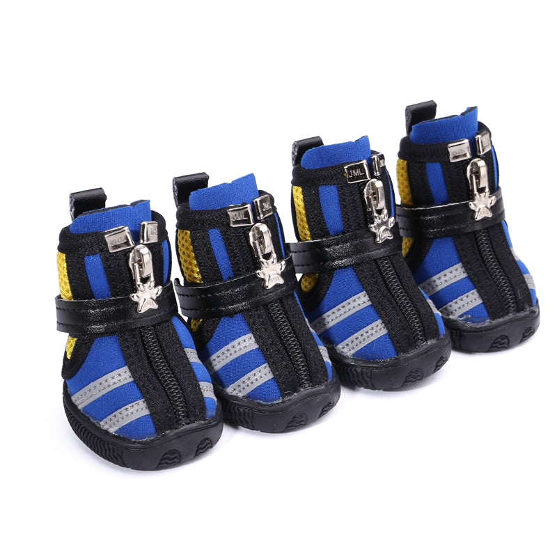 Camel Sports Style Pet Shoes for Indoor & Outdoor Use