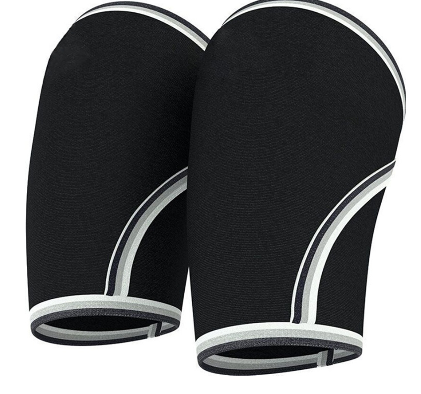 Thick Weightlifting Knee Sleeves, 7mm Neoprene Support