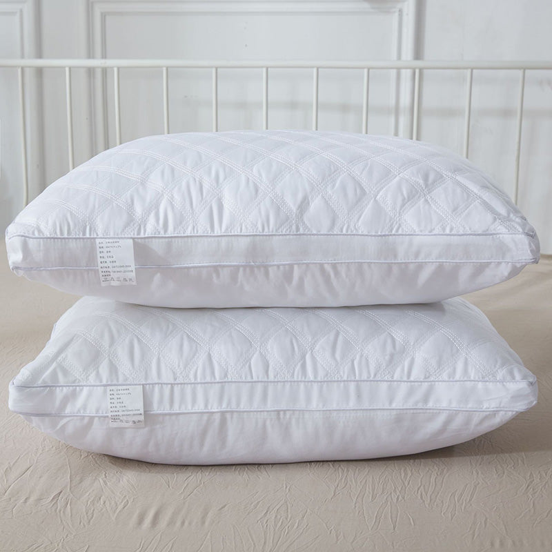 Feather Velvet Neck Pillow