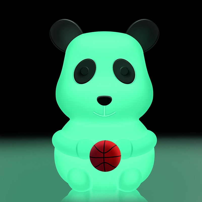 Silicone Charging Color-Changing Panda Night Light