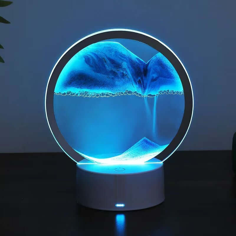 RGB LED Sandscape Table Lamp