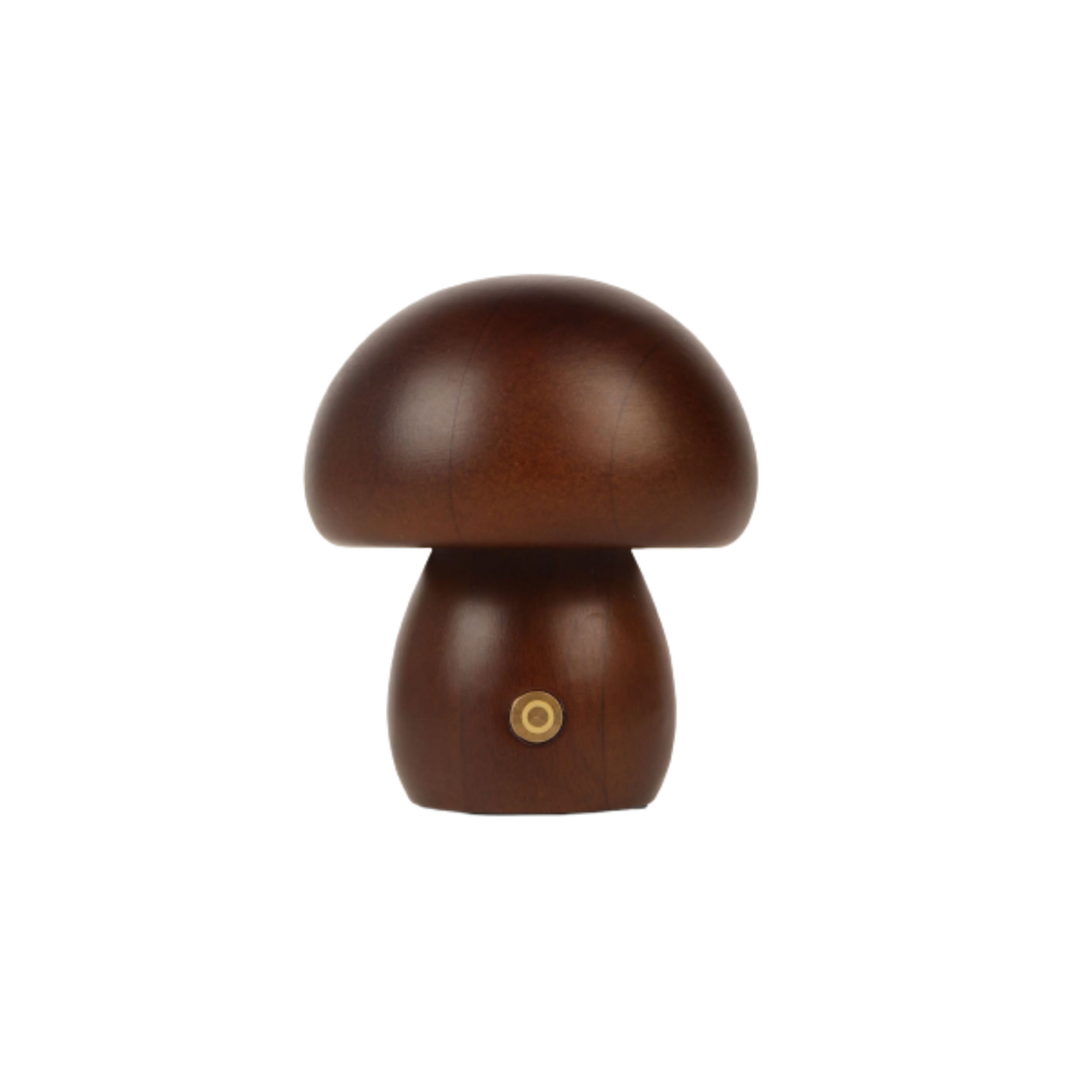 Rechargeable Wooden Mushroom LED Night Light