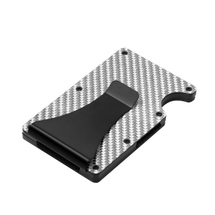 RFID Blocking Carbon Fiber Wallet and Card Holder