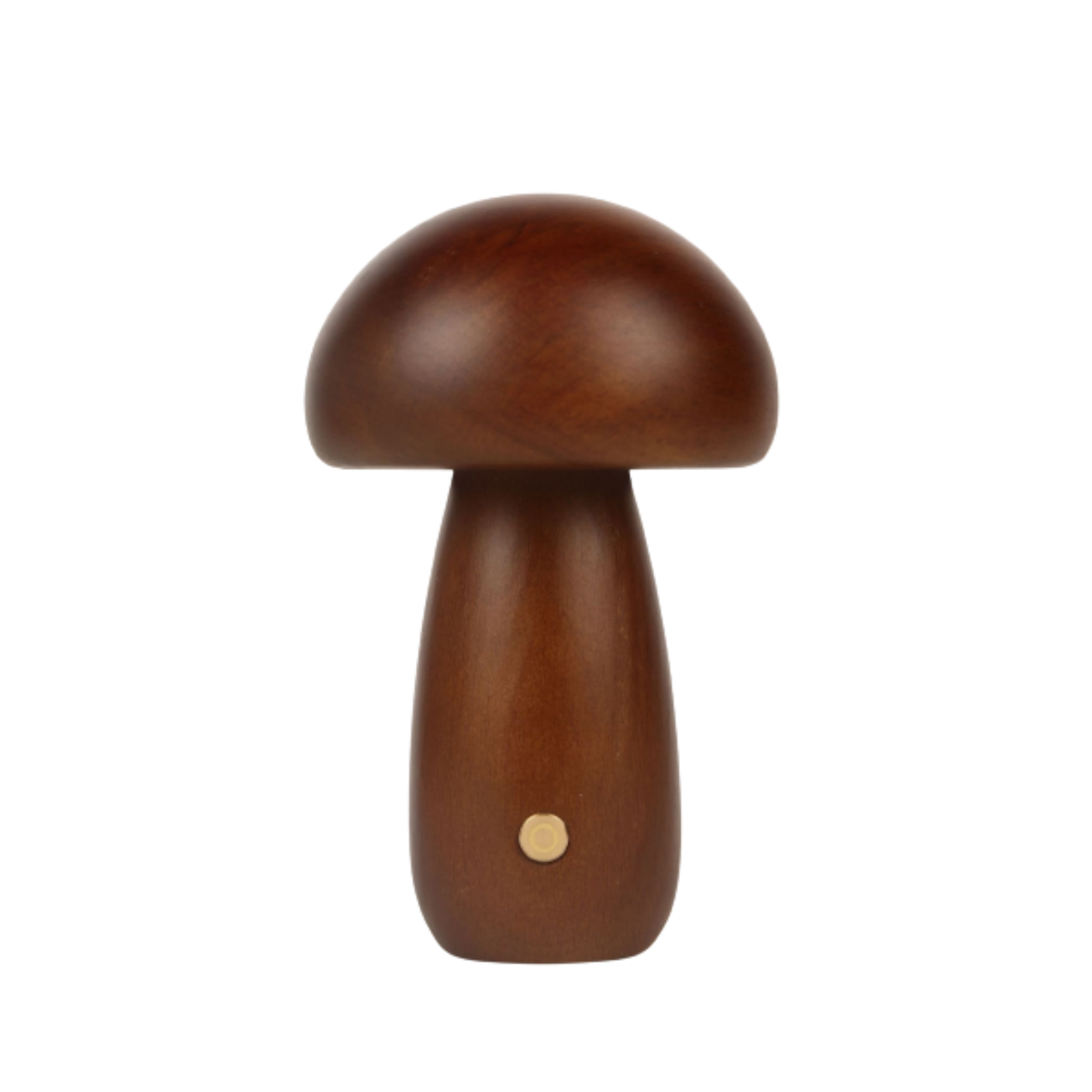 Rechargeable Wooden Mushroom LED Night Light