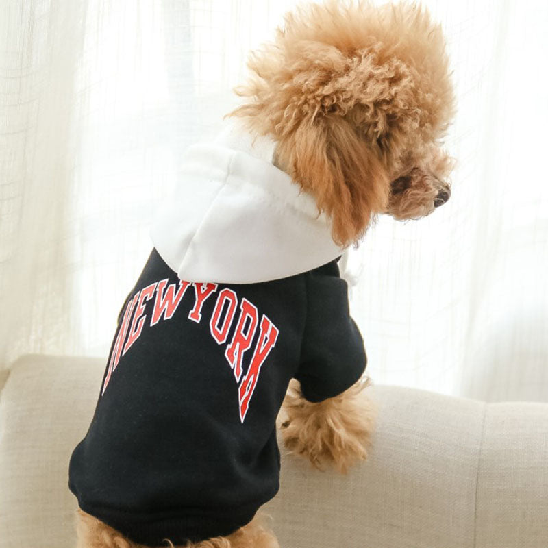 Terry Cotton Pet Hoodie Sweatshirt