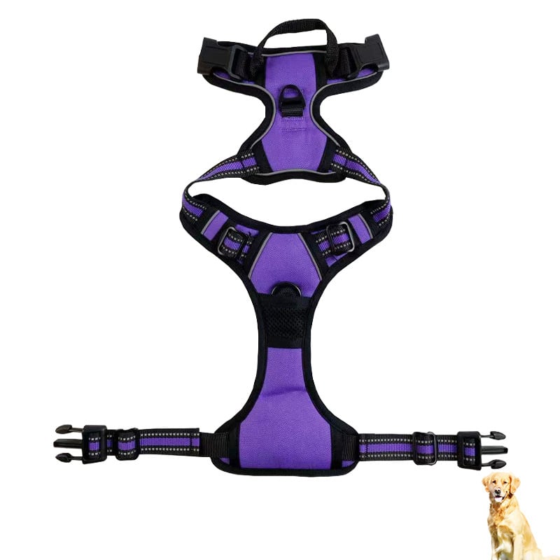 Hi-Vis Nylon Dog Harness