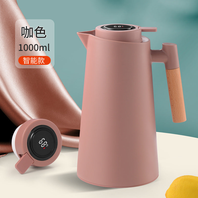 Smart Insulated Press-Top Water Jug with Glass Liner