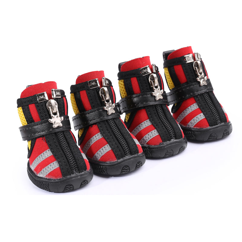 Camel Sports Style Pet Shoes for Indoor & Outdoor Use