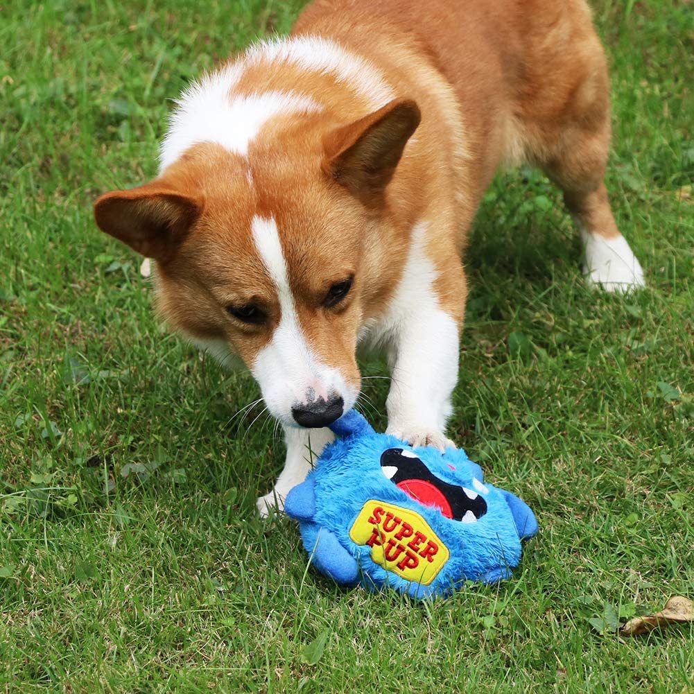 Interactive Plush Dog Toy