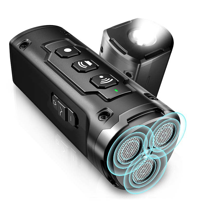 Ultrasonic Dog Repeller with Flashlight — Safe Anti-Bark & Dog Deterrent Device