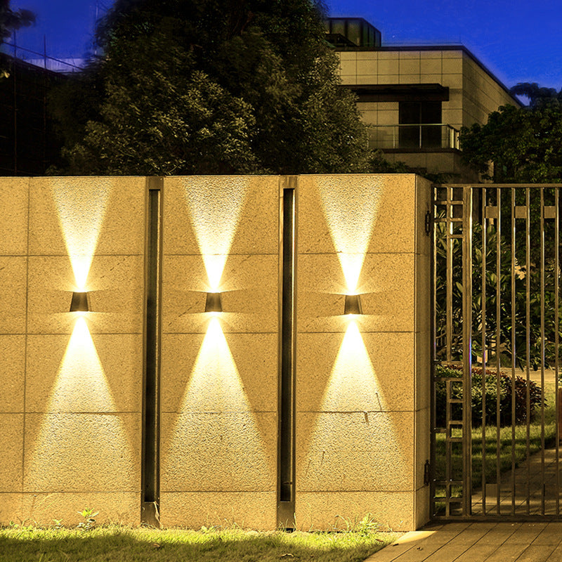Modern Solar Outdoor Wall Light