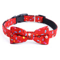 Large Dog Bow for Christmas Pet Collar