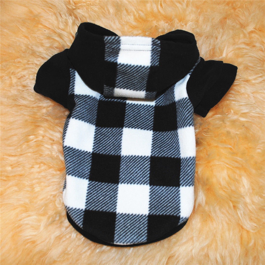 Hooded Fleece Dog Sweater for Winter