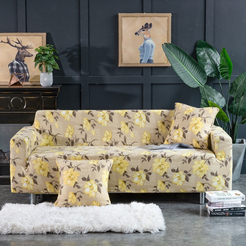 Elastic Sofa Cover Full Set for Christmas Decoration