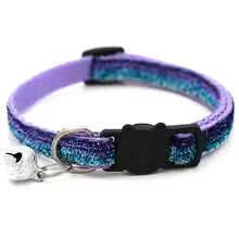 Adjustable Cat Collar with Bell, 19–32 cm