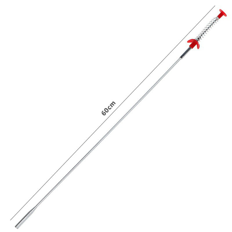 Flexible Grabber Tool for Drain Cleaning and Retrieval