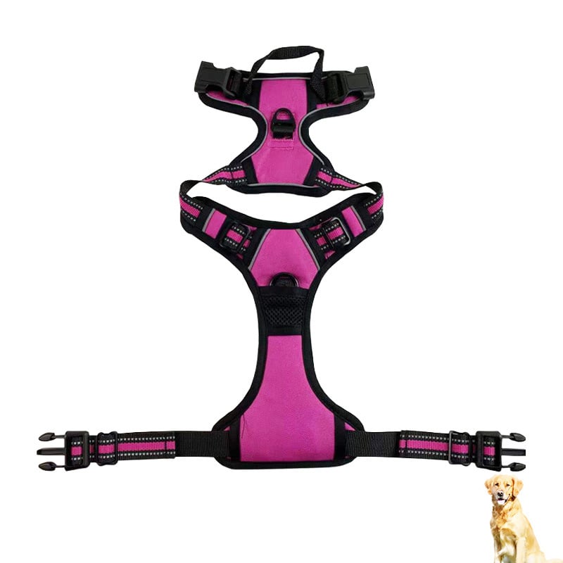 Hi-Vis Nylon Dog Harness
