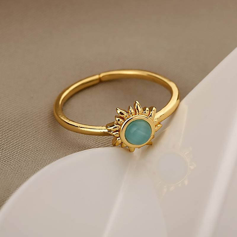 Adjustable Opal Ring