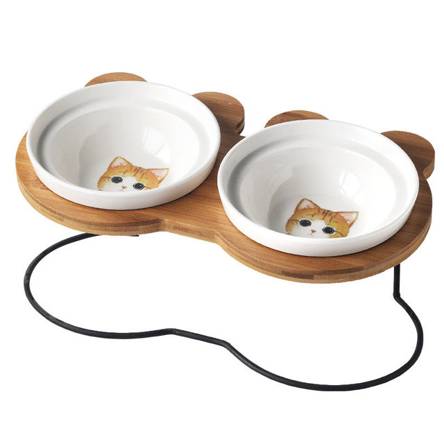 ErgoCat Bowl Stand for Healthy Dining