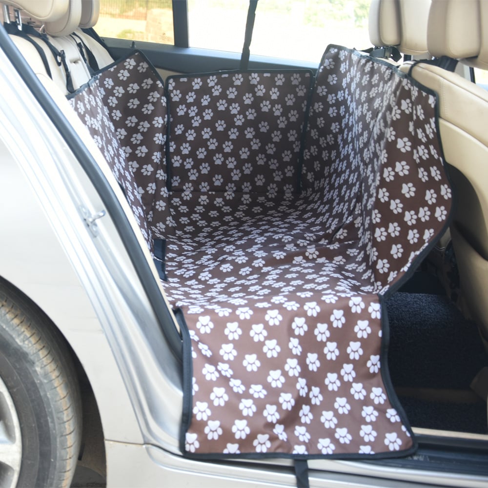 Waterproof Rear-Seat Dog Cushion with Net