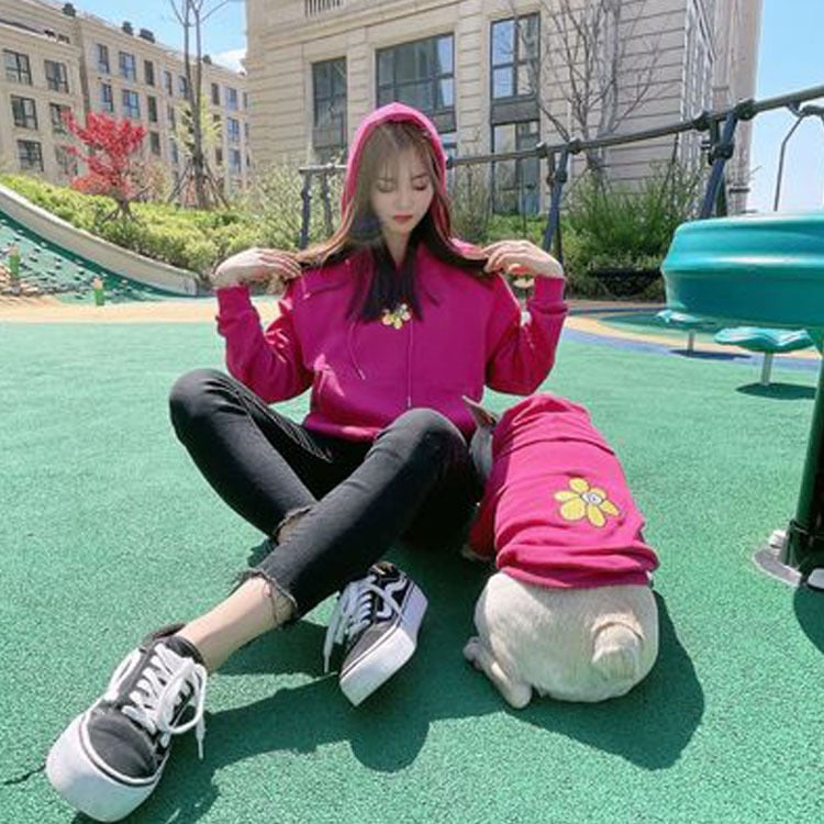 Matching Pet & Owner Lightweight Sweatshirt Set