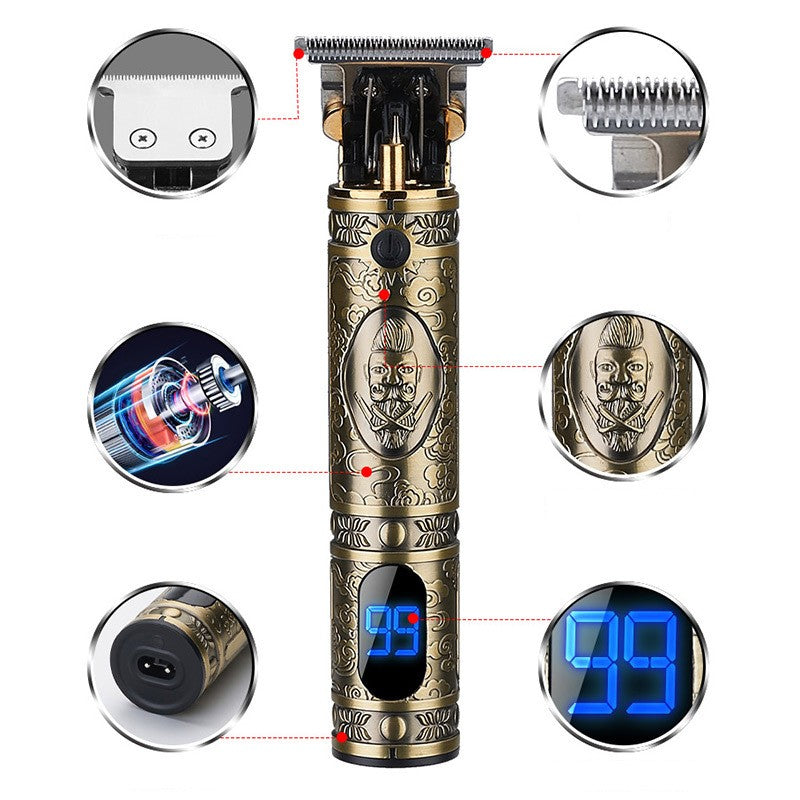T9 Hair Clipper - New Model with 0mm Blade